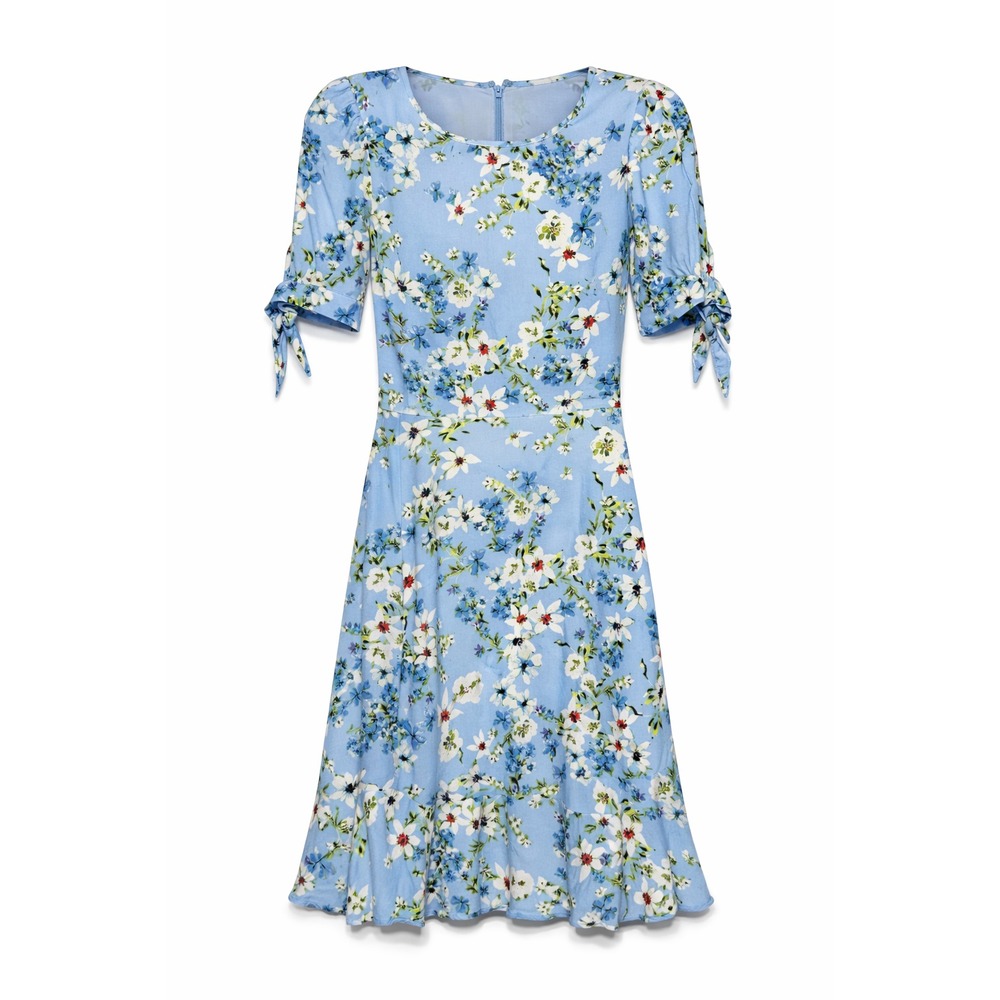 Whimsical Cottagecore Floral Dress Womens Size 2 Coquette Romantic Soft Girl